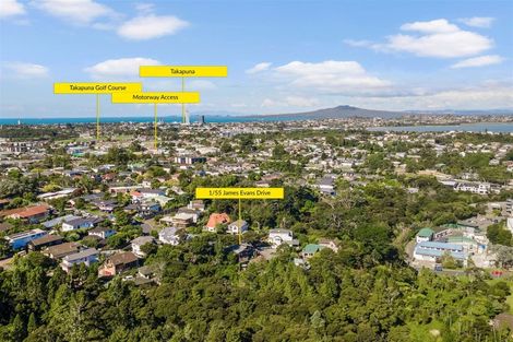 Photo of property in 1/55 James Evans Drive, Northcote, Auckland, 0627