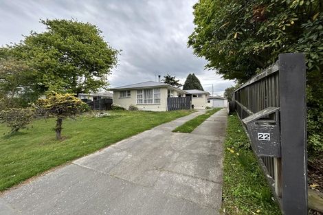 Photo of property in 22 Oriana Crescent, Hornby, Christchurch, 8042