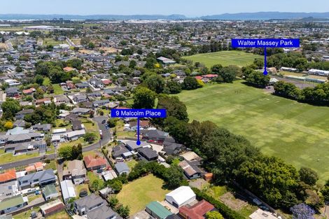 Photo of property in 9 Malcolm Place, Mangere East, Auckland, 2024
