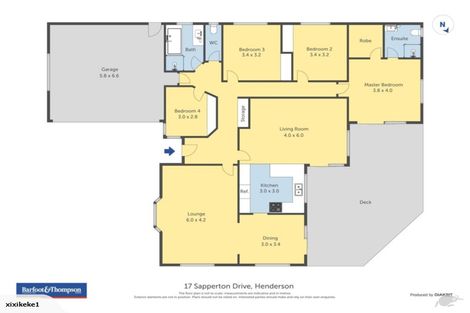 Photo of property in 17 Sapperton Drive, Henderson, Auckland, 0612