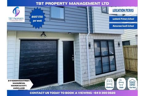 Photo of property in 17b Eddowes Street, Manurewa, Auckland, 2102