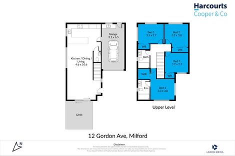 Photo of property in 12e Gordon Avenue, Milford, Auckland, 0620