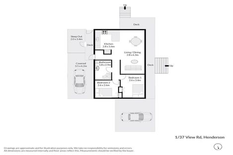 Photo of property in 1/37 View Road, Henderson, Auckland, 0612