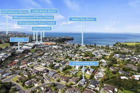 Photo of property in 10 Bloomfield Rise, Stanmore Bay, Whangaparaoa, 0932