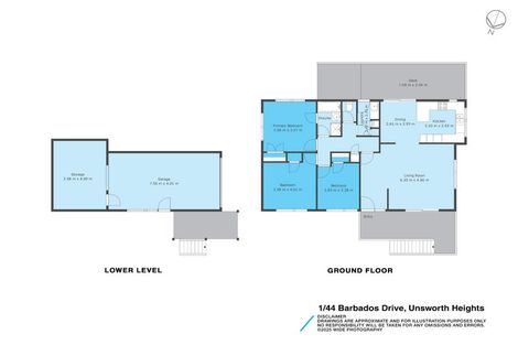 Photo of property in 1/44 Barbados Drive, Unsworth Heights, Auckland, 0632