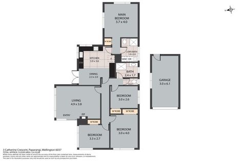 Photo of property in 3 Catherine Crescent, Paparangi, Wellington, 6037