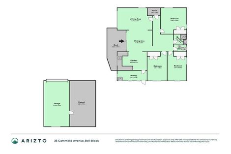 Photo of property in 35 Camellia Avenue, Bell Block, New Plymouth, 4312