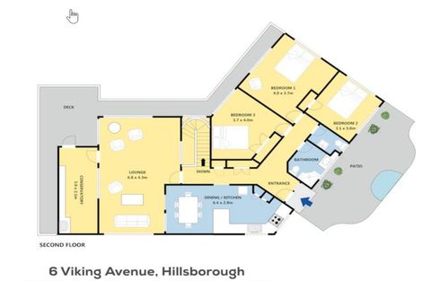 Photo of property in 6 Viking Avenue, Hillsborough, Auckland, 1042