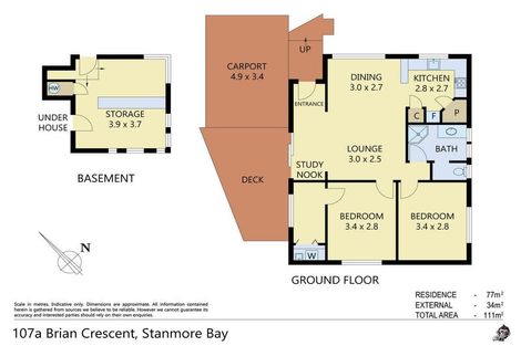 Photo of property in 107a Brian Crescent, Stanmore Bay, Whangaparaoa, 0932
