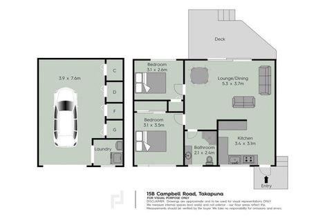 Photo of property in 2/13-15 Campbell Road, Takapuna, Auckland, 0622