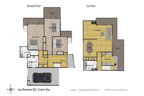 Photo of property in 105 Braemar Road, Castor Bay, Auckland, 0620