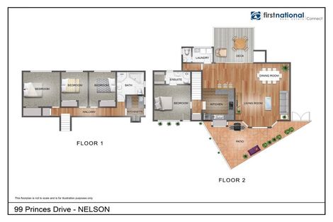 Photo of property in 99 Princes Drive, Britannia Heights, Nelson, 7010