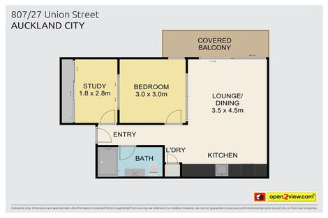 Photo of property in 807/27 Union Street, Auckland Central, Auckland, 1010