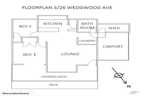 Photo of property in 3/26 Wedgwood Avenue, Mangere East, Auckland, 2024