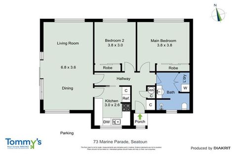 Photo of property in 73 Marine Parade, Seatoun, Wellington, 6022