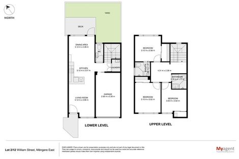 Photo of property in 3/12 William Street, Mangere East, Auckland, 2024