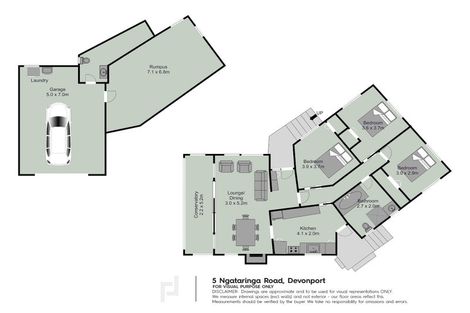 Photo of property in 5 Ngataringa Road, Devonport, Auckland, 0624