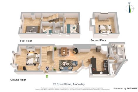 Photo of property in 75 Honiana Te Puni Street, Aro Valley, Wellington, 6021