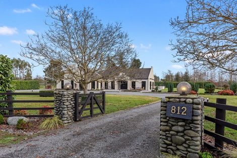 Photo of property in 812 Tram Road, Ohoka, Kaiapoi, 7692