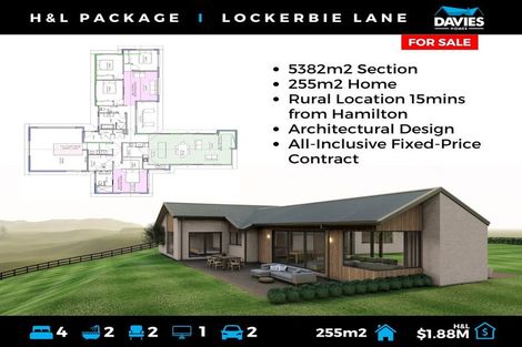 Photo of property in 60 Lockerbie Lane, Whatawhata, Hamilton, 3289
