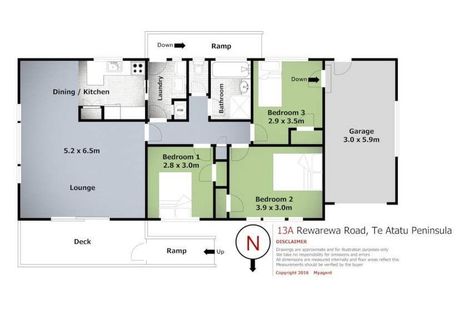 Photo of property in 13 Rewarewa Road, Te Atatu Peninsula, Auckland, 0610