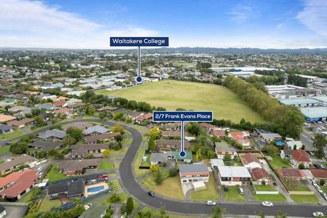 Photo of property in 2/7 Frank Evans Place, Henderson, Auckland, 0610