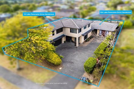 Photo of property in 15 Lake Panorama Drive, Henderson, Auckland, 0612