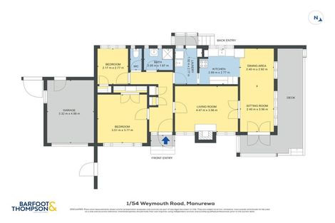 Photo of property in 1/54 Weymouth Road, Manurewa, Auckland, 2102