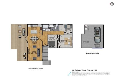 Photo of property in 1/30 Selwyn Crescent, Forrest Hill, Auckland, 0620