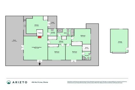 Photo of property in 416 No 3 Line, Okoia, Whanganui, 4582