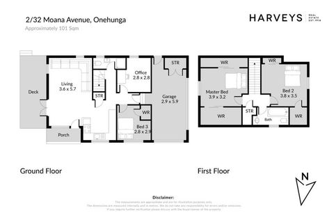 Photo of property in 2/32 Moana Avenue, Onehunga, Auckland, 1061