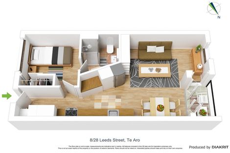 Photo of property in Hannahs Corner, 28/8 Leeds Street, Te Aro, Wellington, 6011