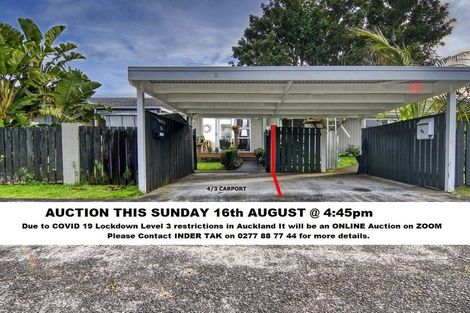 Photo of property in 4/3 Colonel Nixon Street, Onehunga, Auckland, 1061