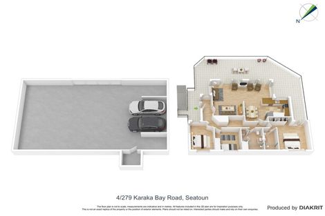 Photo of property in 4/279 Karaka Bay Road, Karaka Bays, Wellington, 6022