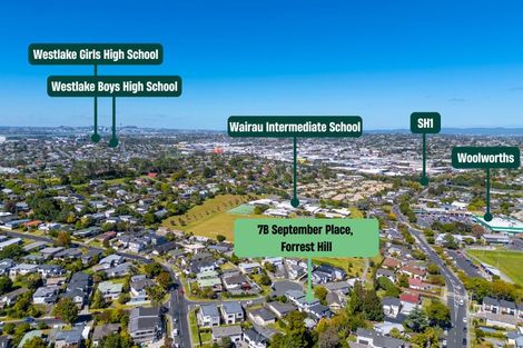 Photo of property in 7b September Place, Forrest Hill, Auckland, 0620