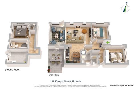 Photo of property in 98 Karepa Street, Brooklyn, Wellington, 6021