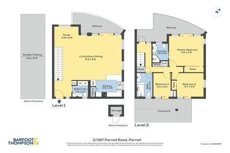 Photo of property in 2/387 Parnell Road, Parnell, Auckland, 1052