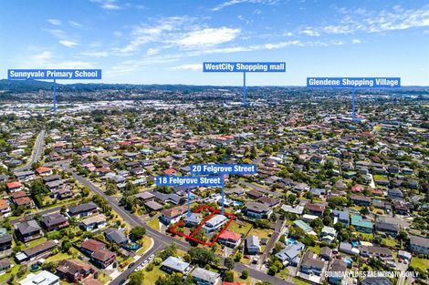 Photo of property in 18 Felgrove Street, Glendene, Auckland, 0602