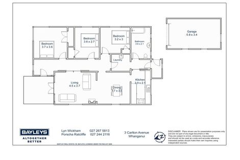 Photo of property in 3 Carlton Avenue, Gonville, Whanganui, 4501