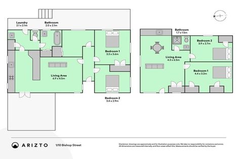 Photo of property in 1/10 Bishop Street, Green Bay, Auckland, 0604