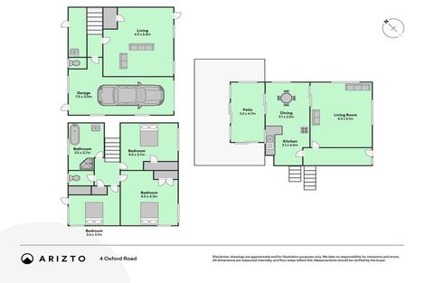 Photo of property in 4 Oxford Road, Springvale, Whanganui, 4501