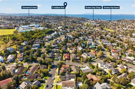Photo of property in 4 Valdese Rise, Browns Bay, Auckland, 0630