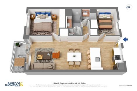 Photo of property in 14/44 Esplanade Road, Mount Eden, Auckland, 1024