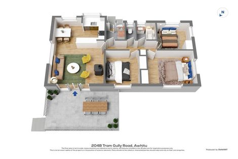 Photo of property in 204b Tram Gully Road, Manukau Heads, Waiuku, 2684