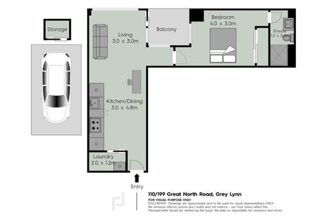 Photo of property in Crest Apartments, 110/199 Great North Road, Grey Lynn, Auckland, 1021