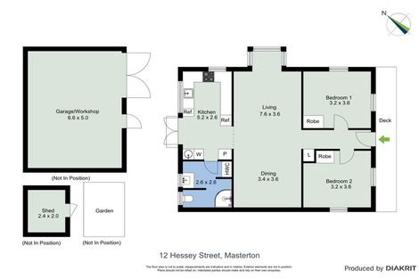 Photo of property in 12 Hessey Street, Masterton, 5810