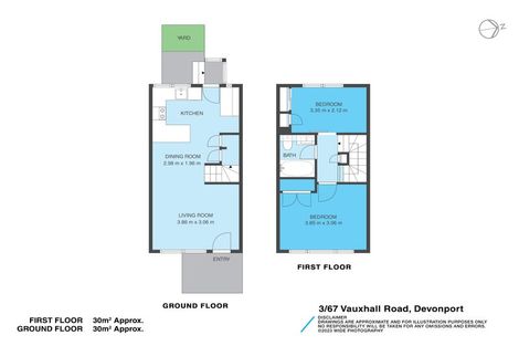 Photo of property in 3/67 Vauxhall Road, Devonport, Auckland, 0624