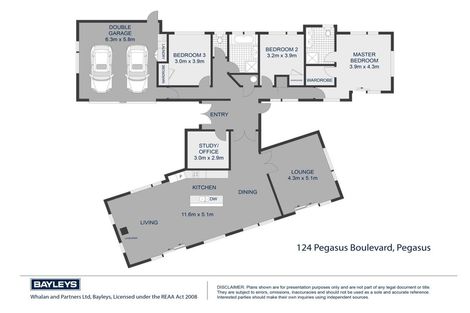 Photo of property in 124 Pegasus Boulevard, Pegasus, 7612