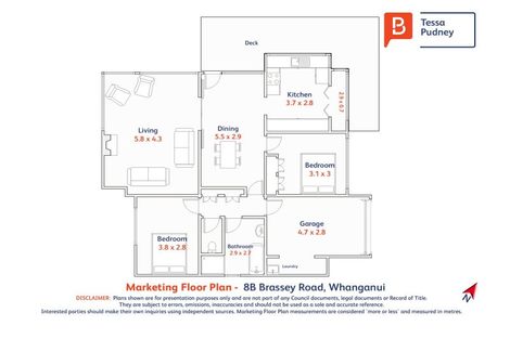 Photo of property in 8 Brassey Road, Saint Johns Hill, Whanganui, 4500