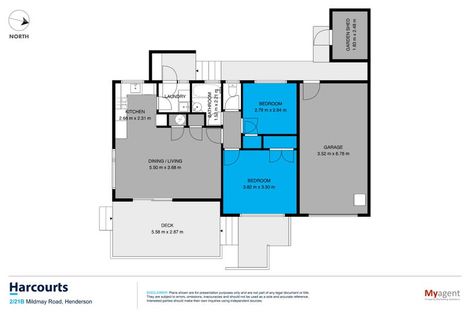 Photo of property in 2/21b Mildmay Road, Henderson, Auckland, 0610